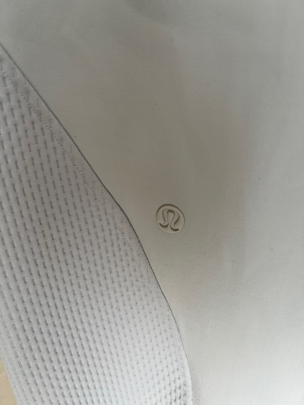 Lululemon ivory mixed fabric relaxed taper pants - Picture 6 of 10